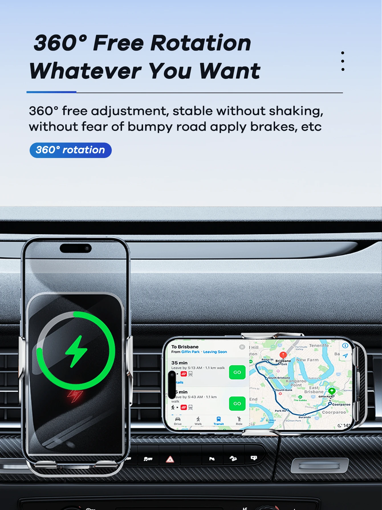 REMAX 15W Car Wireless Charger