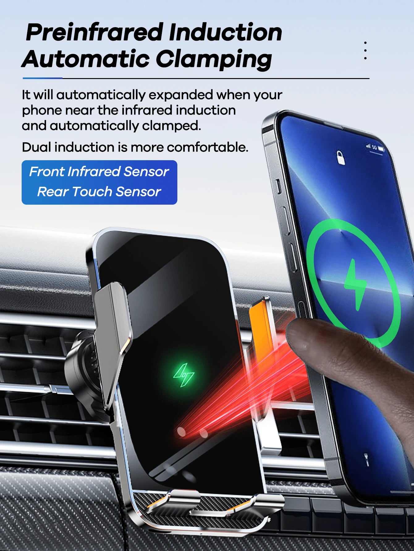 REMAX 15W Car Wireless Charger