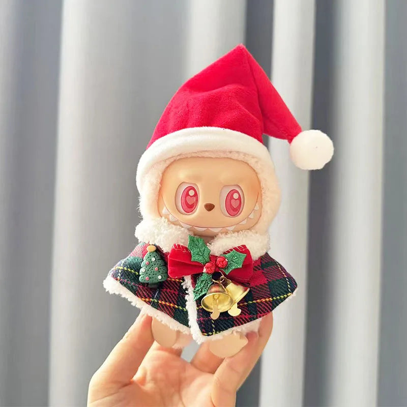 Labubu Winter Plush Outfit Set