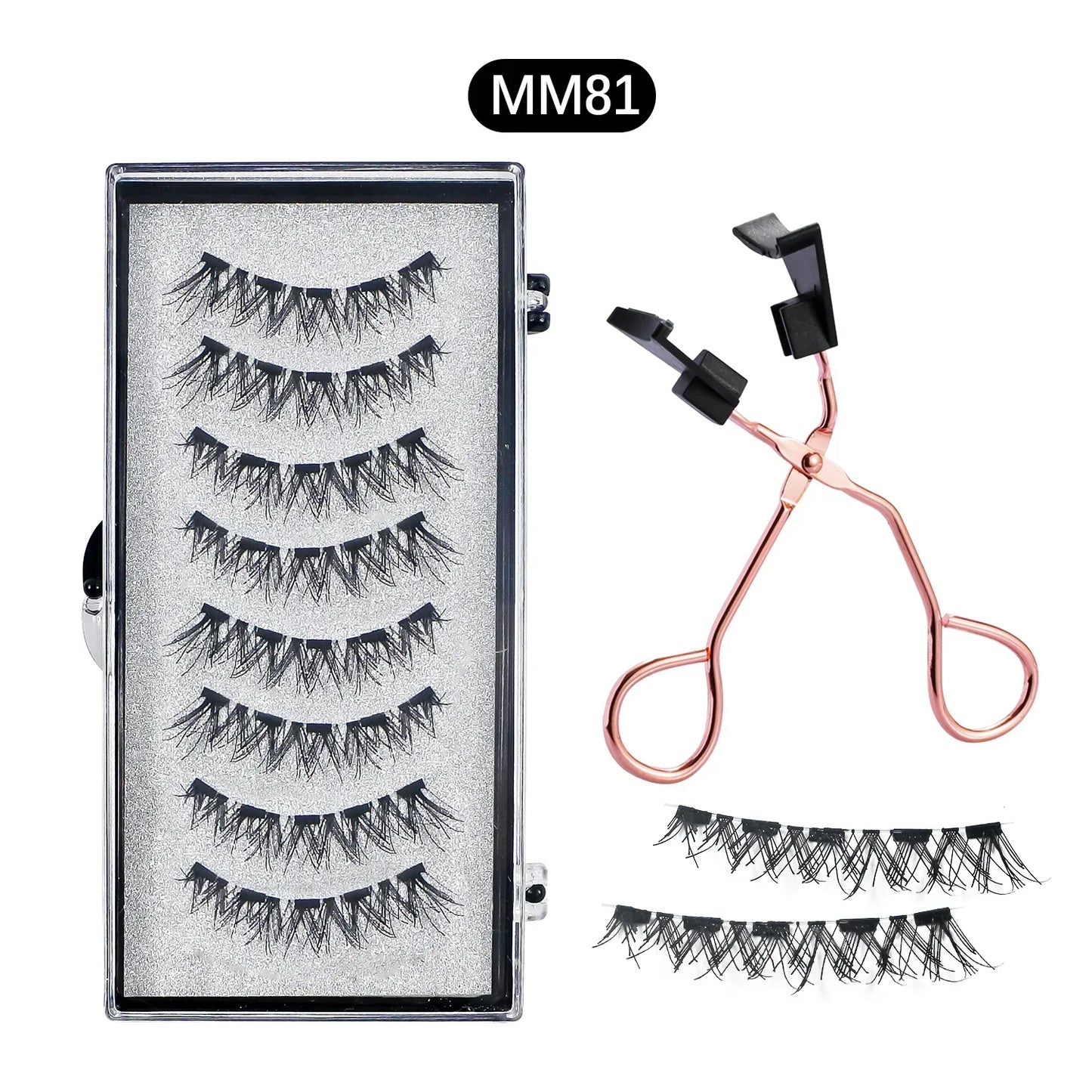 8Pcs Magnetic Eyelash Set