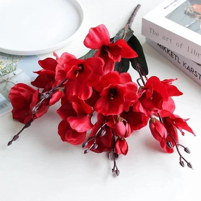 DociDaci Magnolia Artificial Bride Bouquet