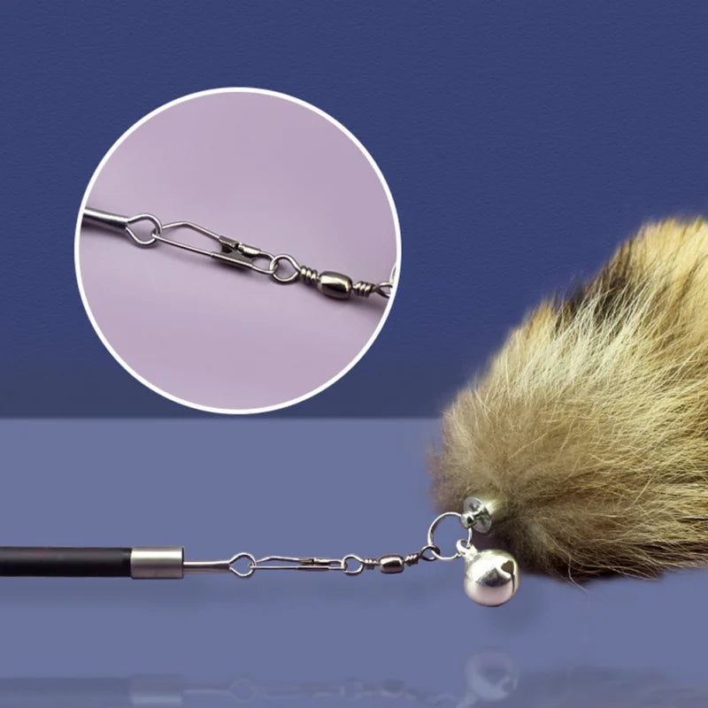 Feather Cat Teaser Stick Toy