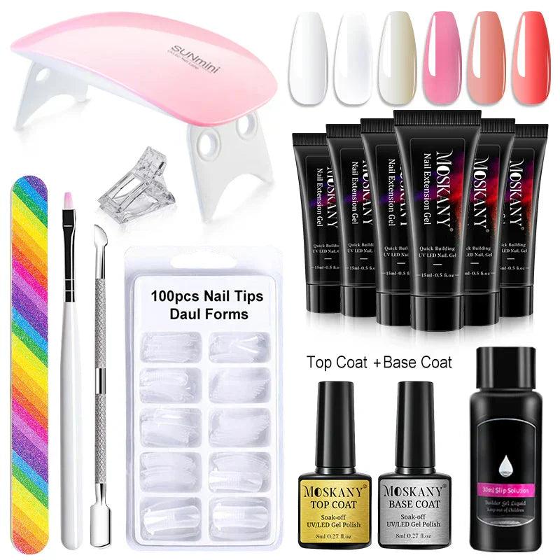 Poly Nail Gel Set Kit