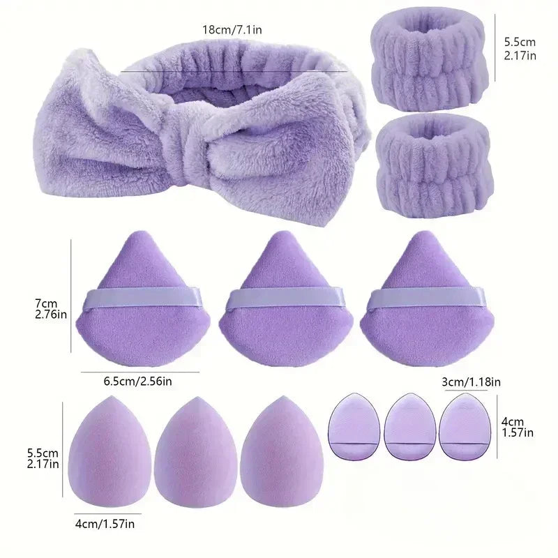 12Pcs Makeup Sponge & Accessories