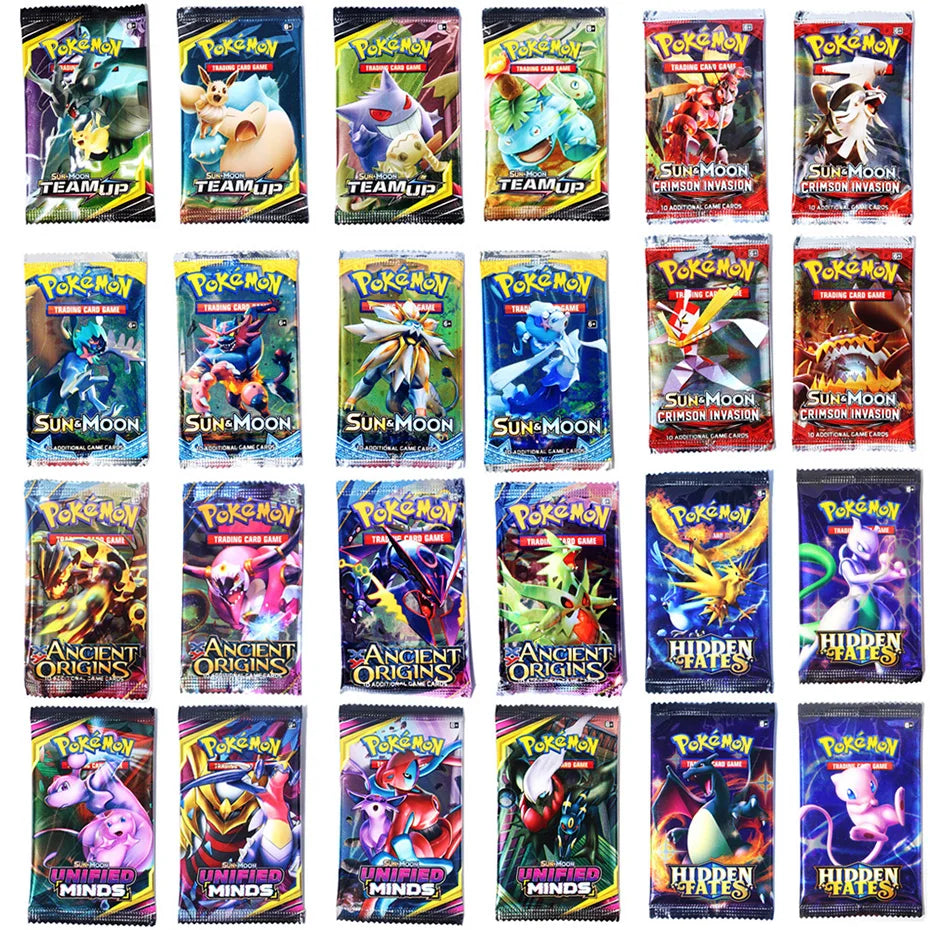 324Pcs Pokémon Cards Booster Box