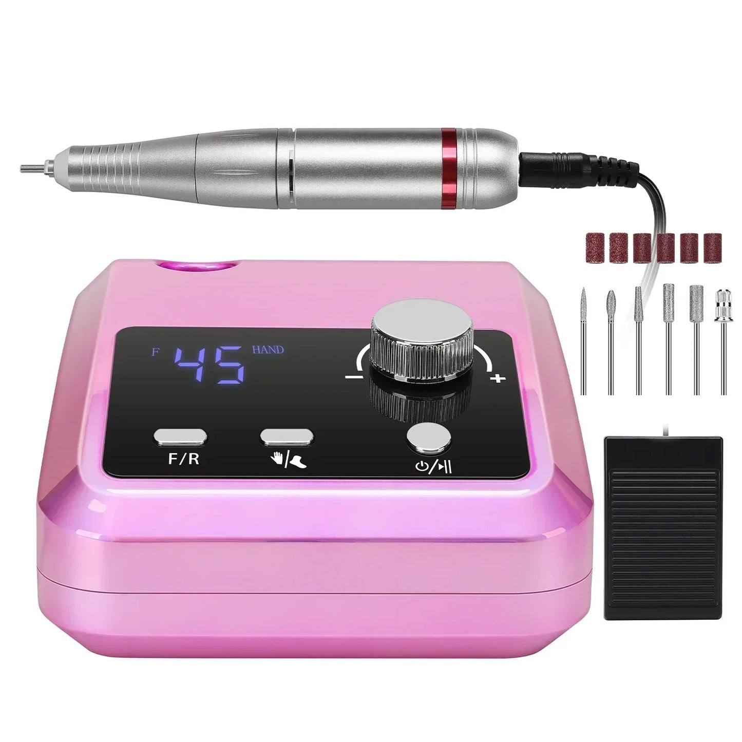 45000RPM Professional Nail Drill Machine