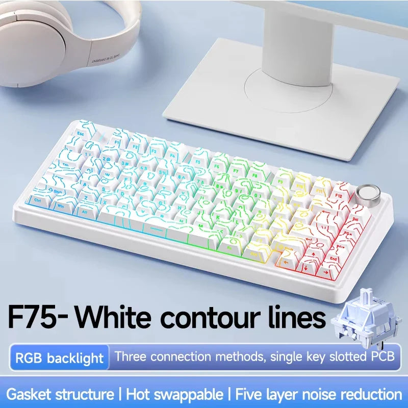 AULA F75Pro Wireless Gaming Keyboard