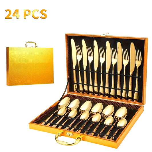 Elegant Stainless Steel Cutlery Set