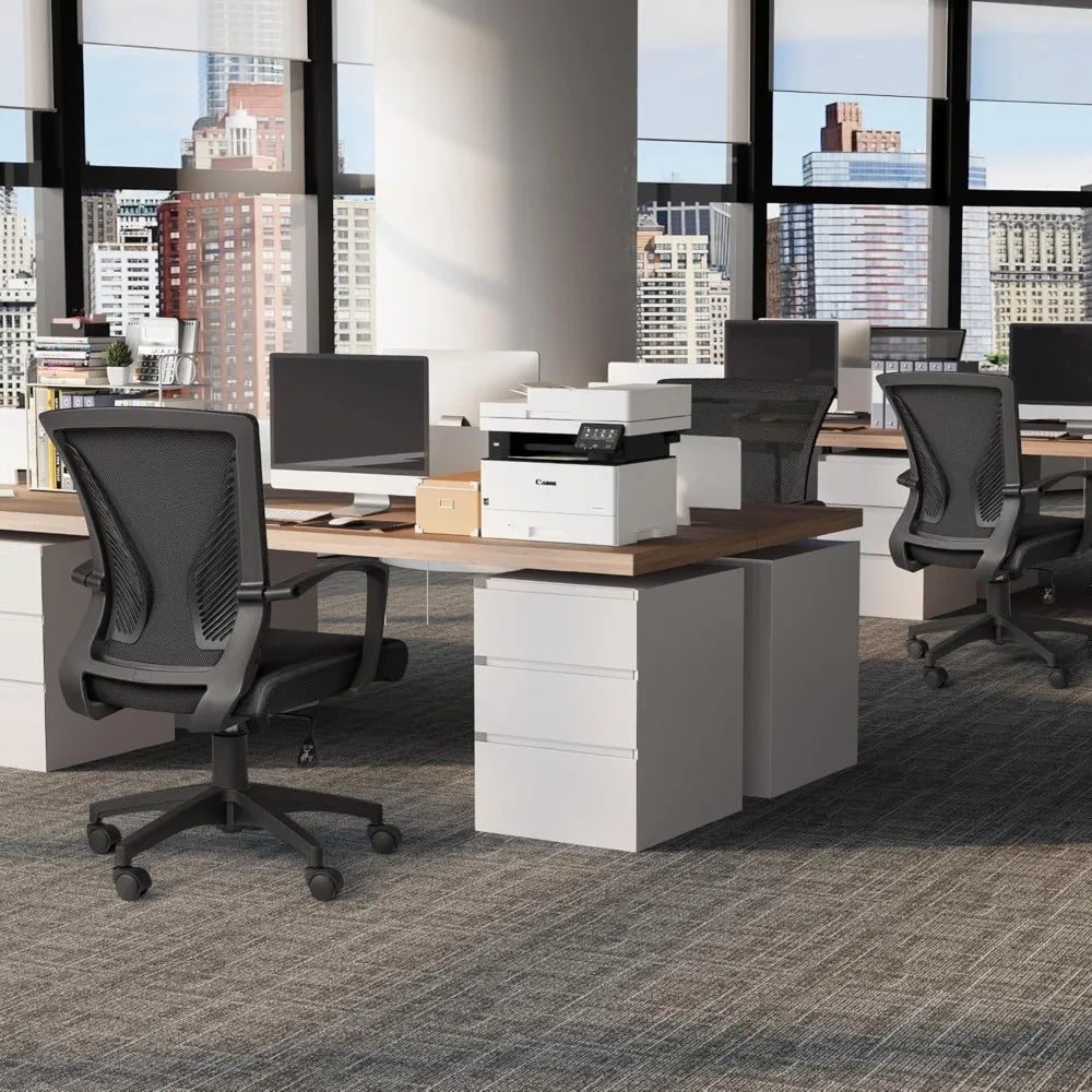 Ergonomic Mesh Mid-Back Chair