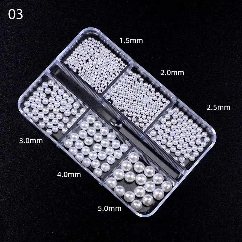 6Grids 3D Nail Art Decorations