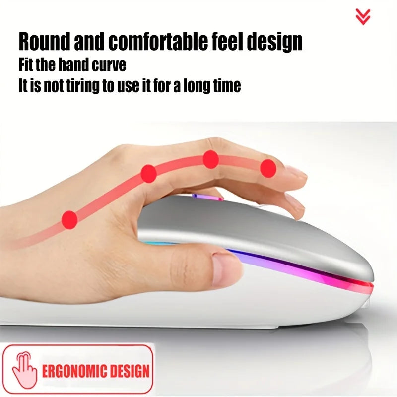 Dual-Mode Wireless RGB Mouse