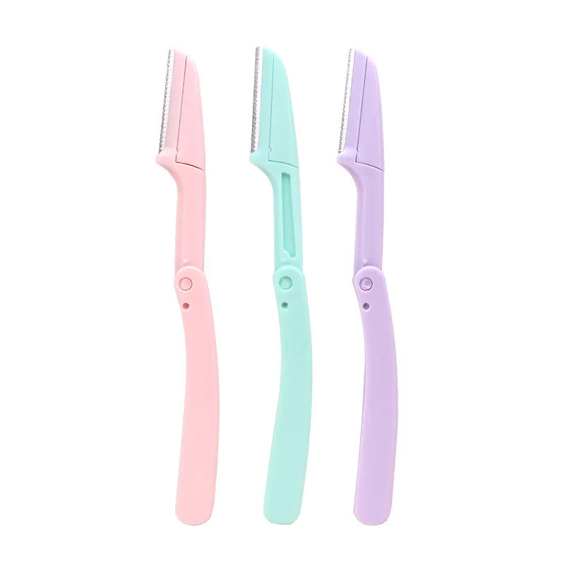 3pcs Foldable Eyebrow Grooming Set