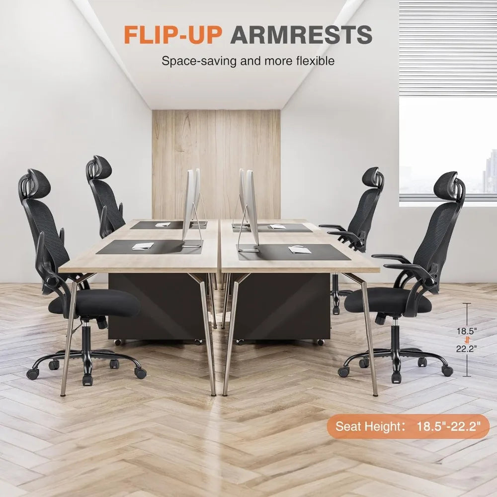 Ergonomic High-Back Mesh Chair