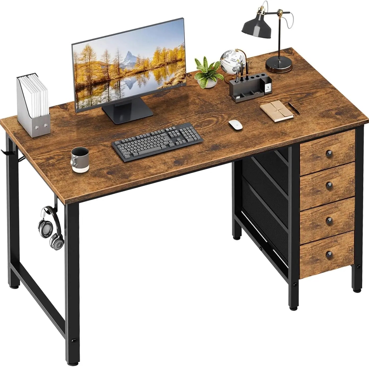 White Kids Study Desk Table