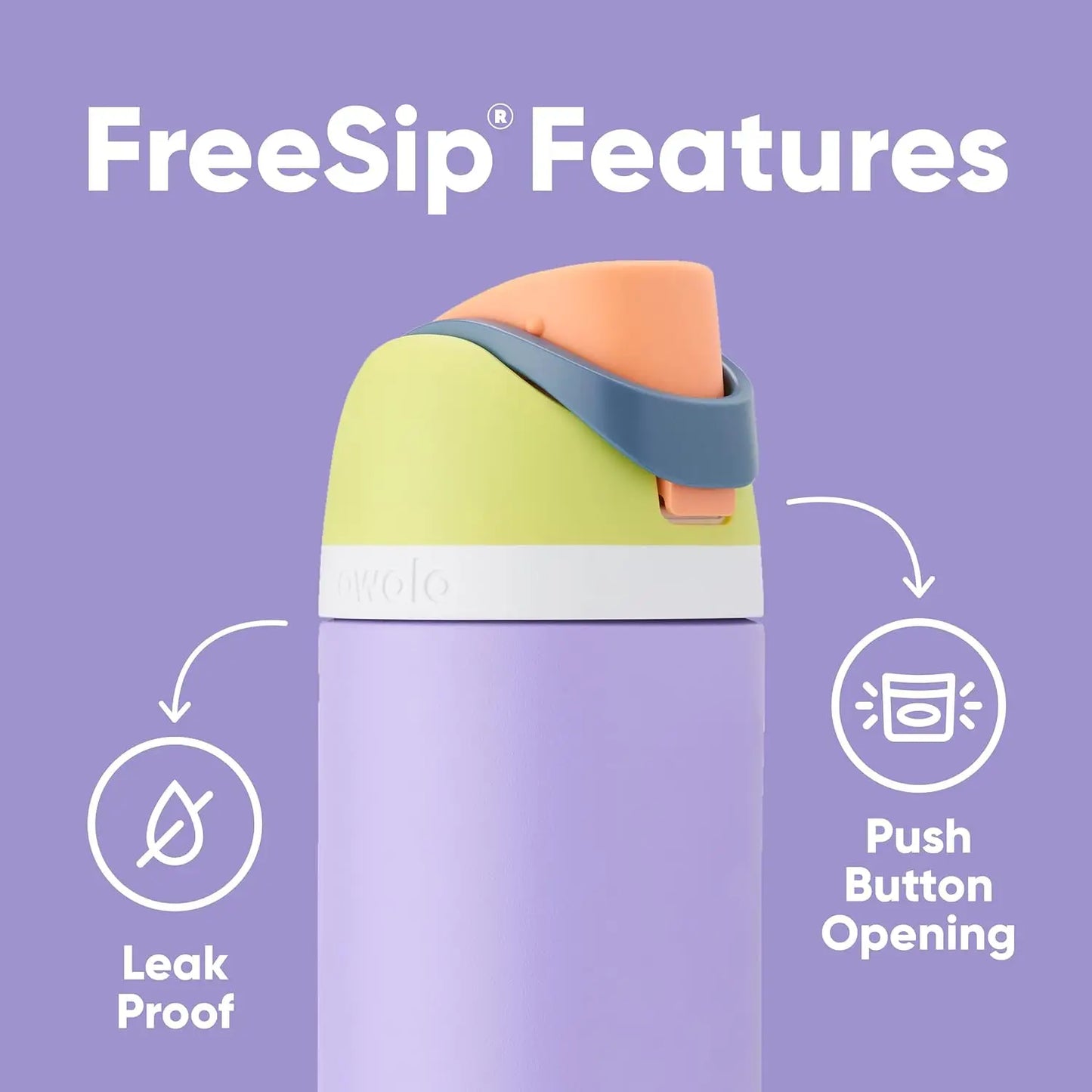 Owala FreeSip Light Green Bottle