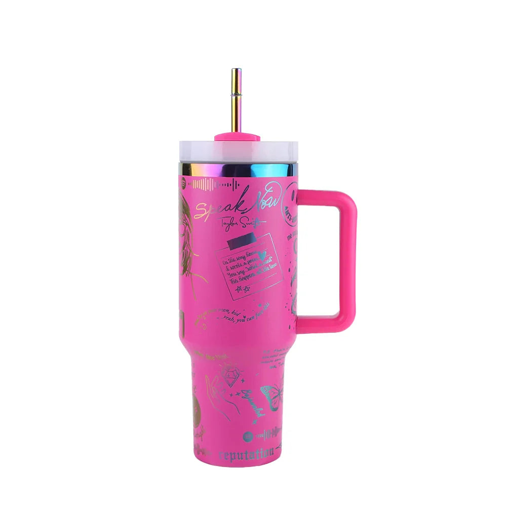 40oz Vacuum Insulated Car Mug