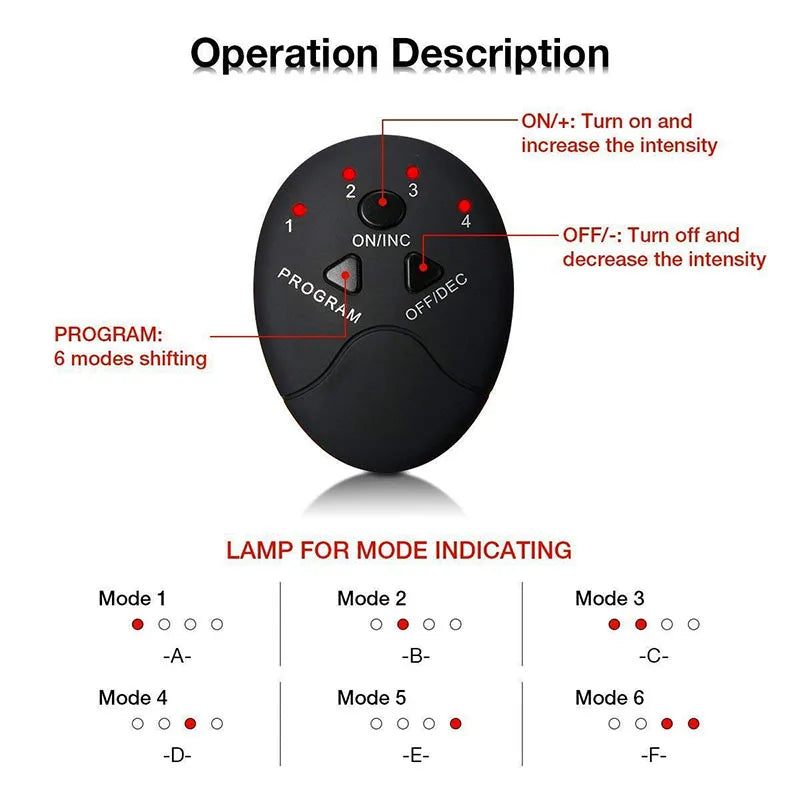 Wireless EMS Hip Trainer
