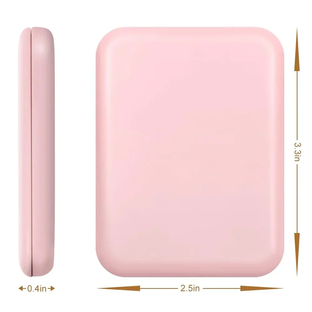 Portable Folding LED Makeup Mirror
