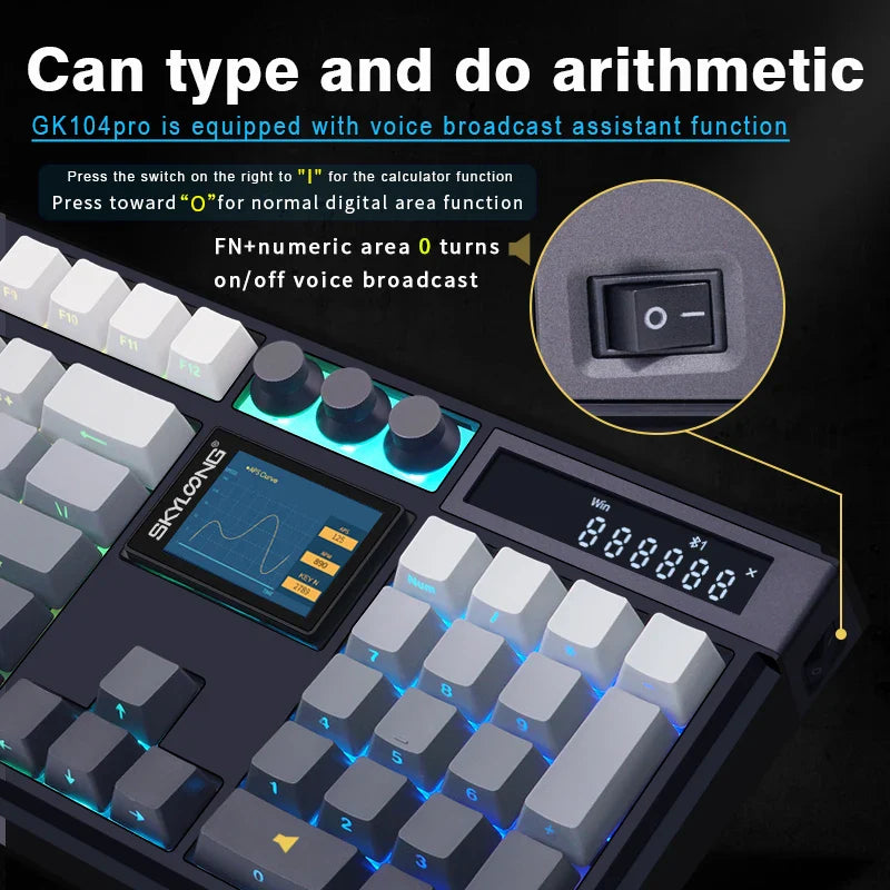 SKYLOONG GK104 Pro Keyboard