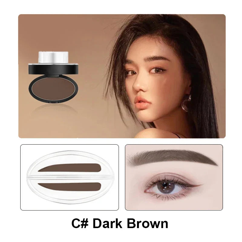 Eyebrow Powder Stamp Tint Kit