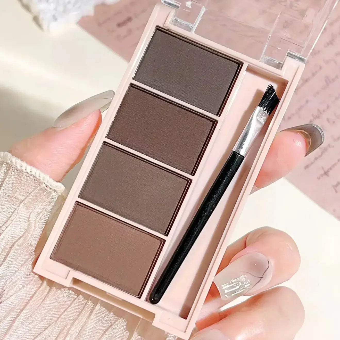 Four-Color Long-Lasting Eyebrow Powder