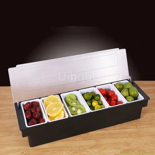 Bar Garnish Organizer Tray