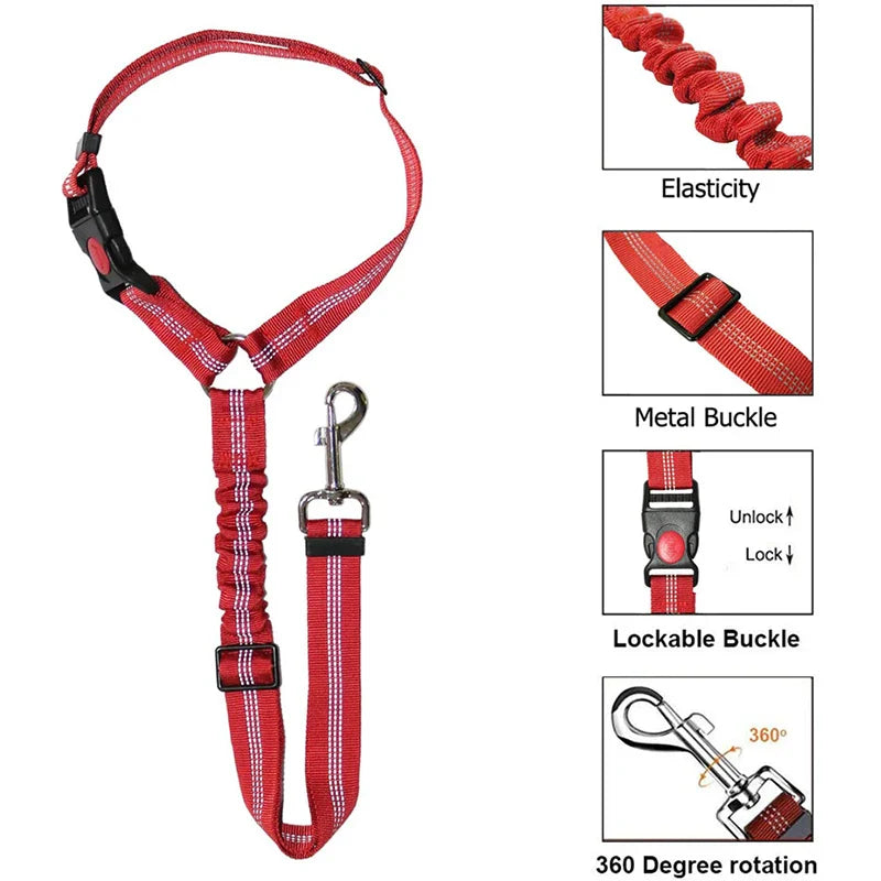 2-in-1 Dog Car Harness
