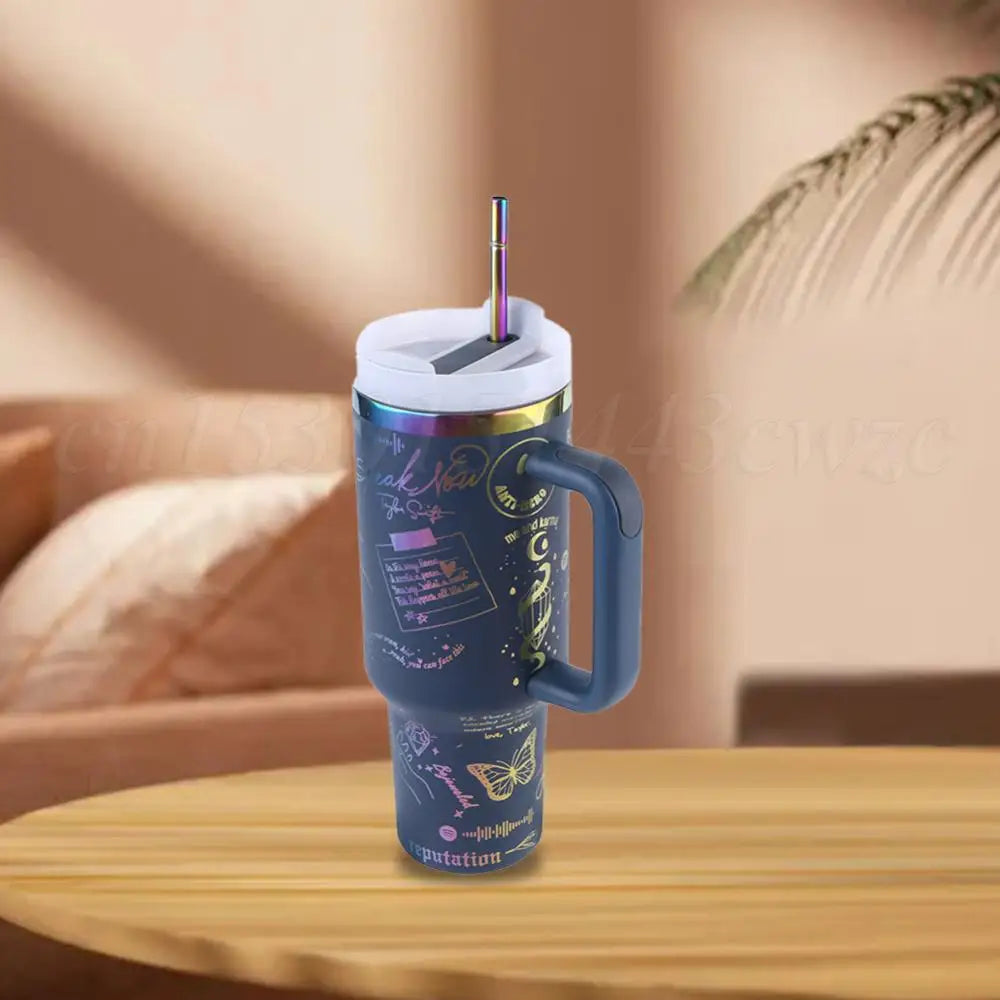 40oz Vacuum Insulated Car Mug