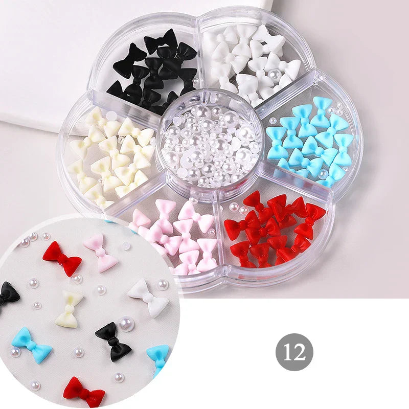 6Grids 3D Nail Art Decorations