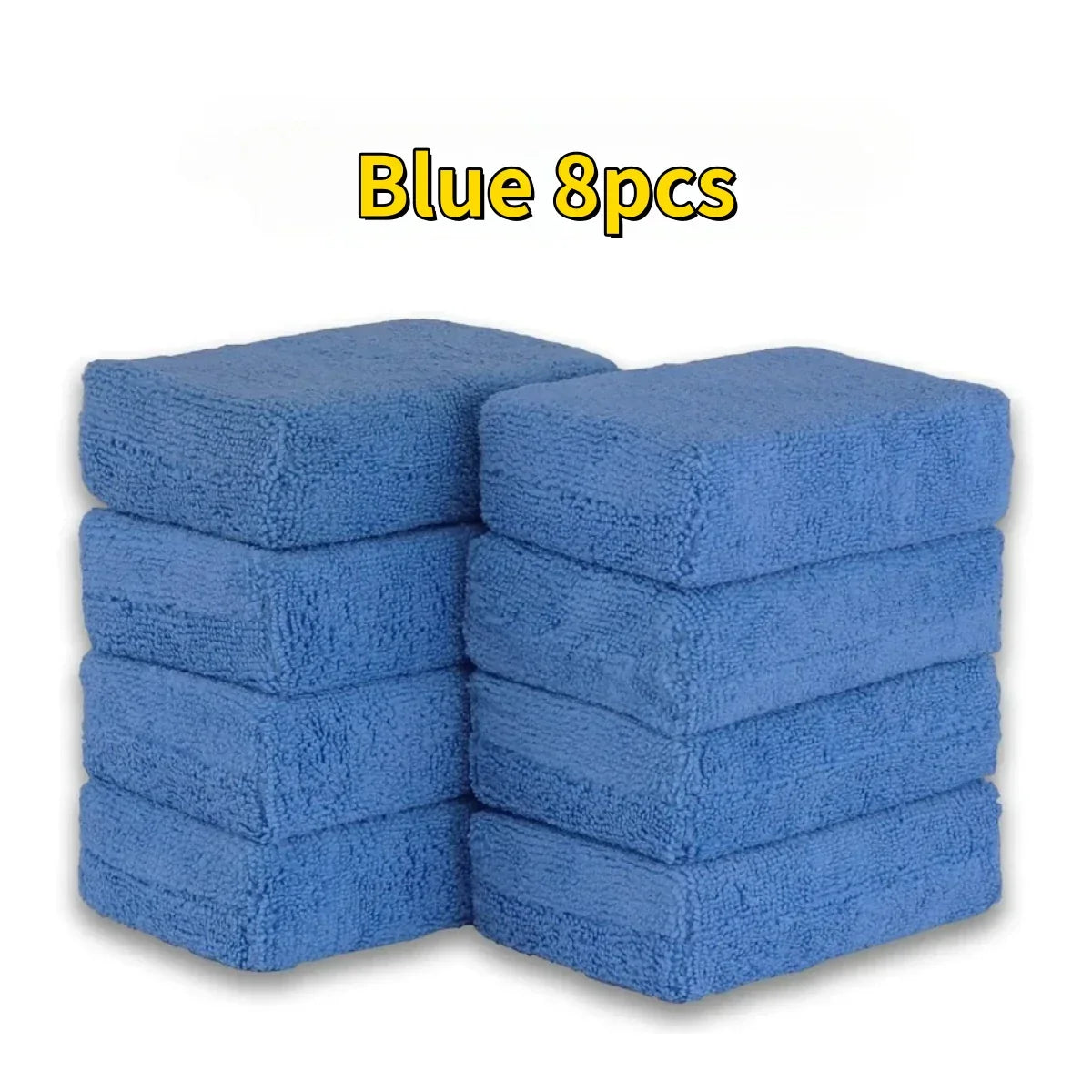8PCS Microfibre Car Wax Pads