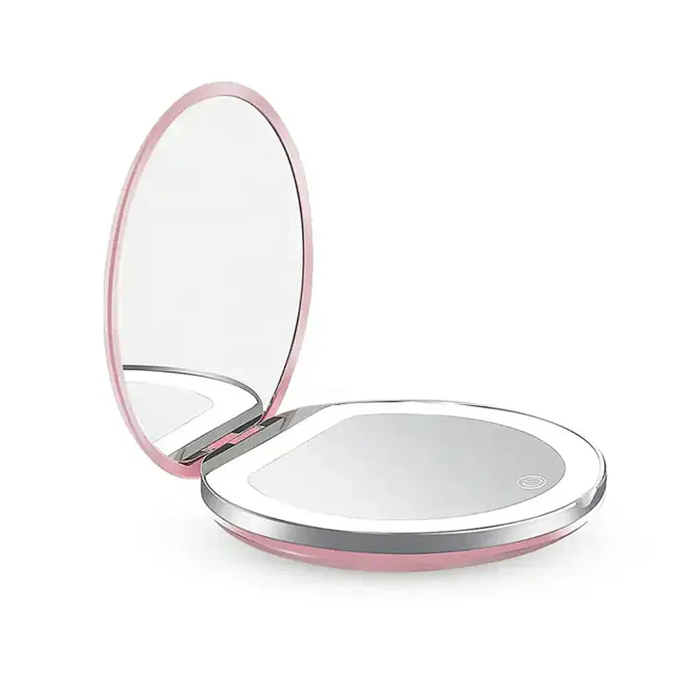 Compact LED Makeup Mirror