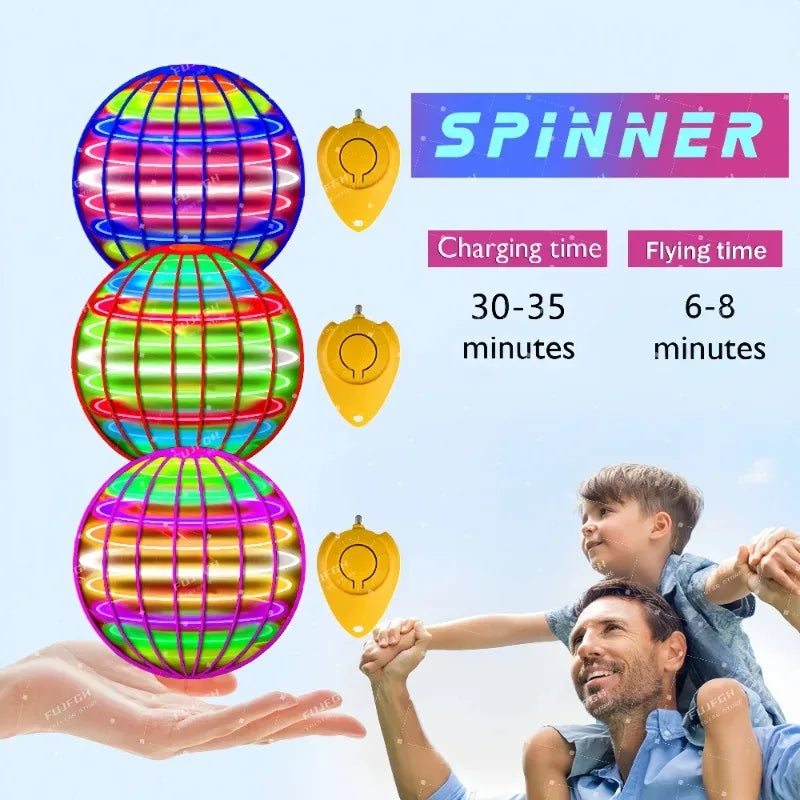 Magic LED Flying Spinning Ball
