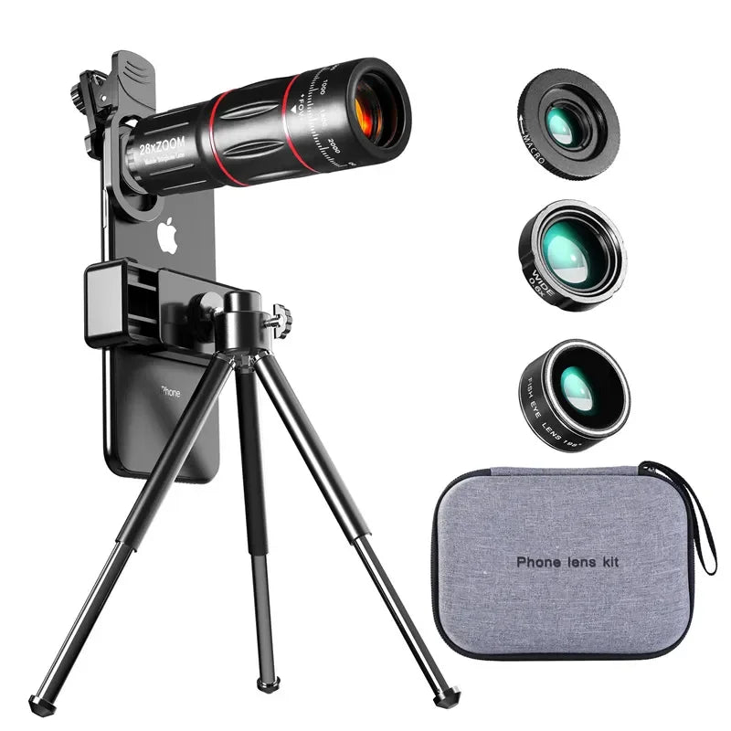 28X Telephoto Phone Lens