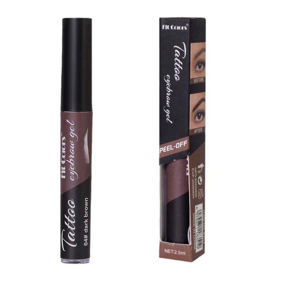 4-Color Waterproof Eyebrow Gel