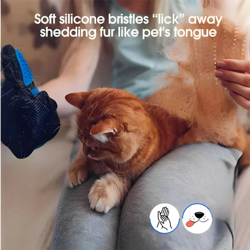 Pet Grooming Hair Removal Glove