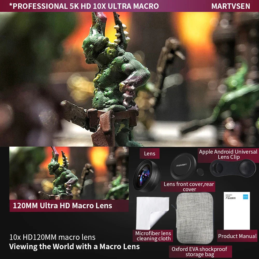 MARTVSEN 120MM Macro Lens