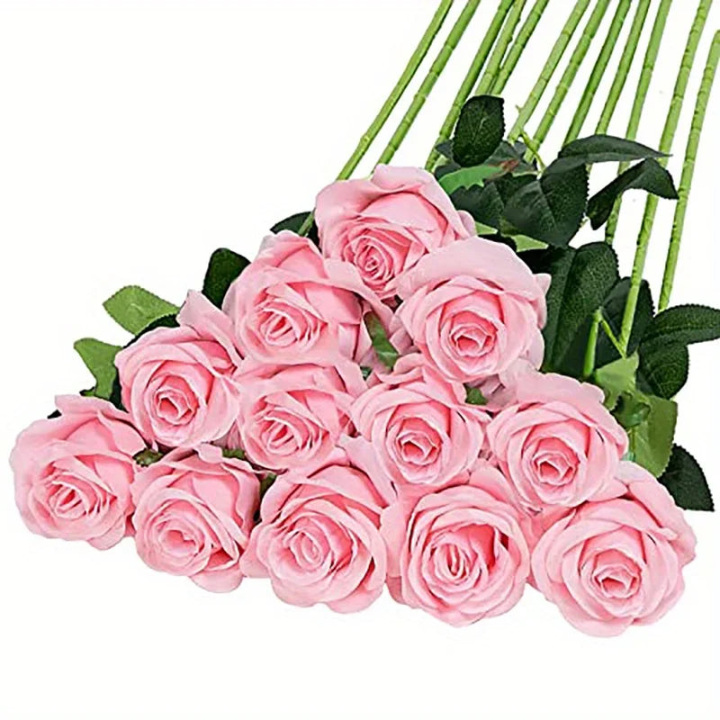 Realistic Artificial Rose Bouquet