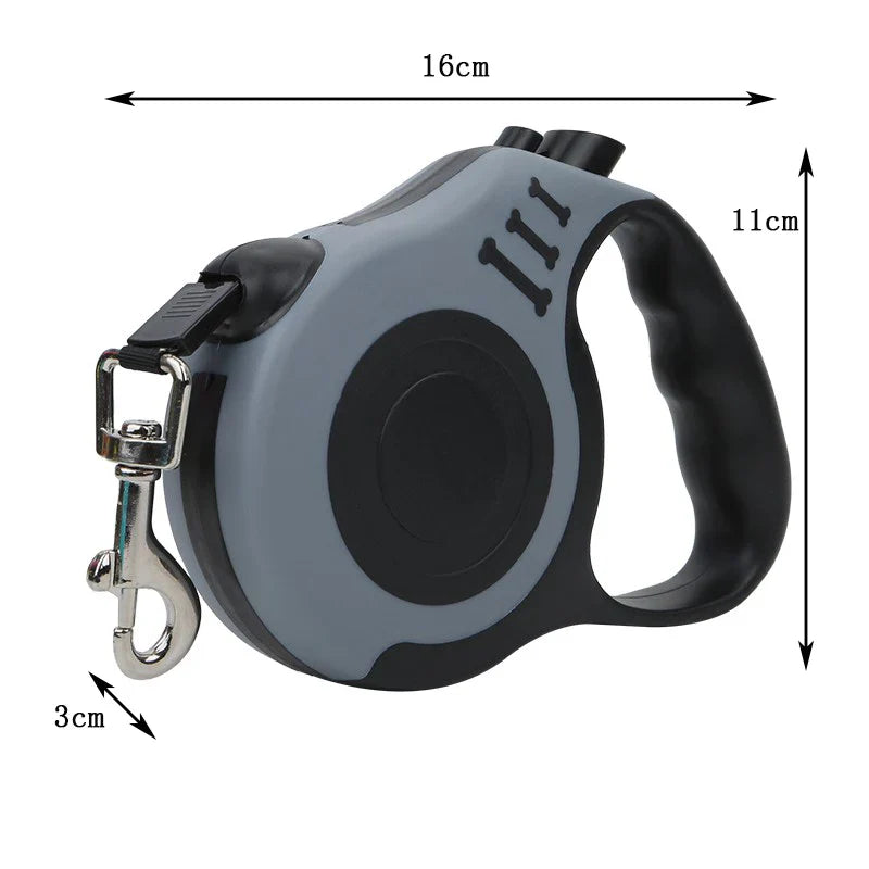Retractable Nylon Dog Walking Leash