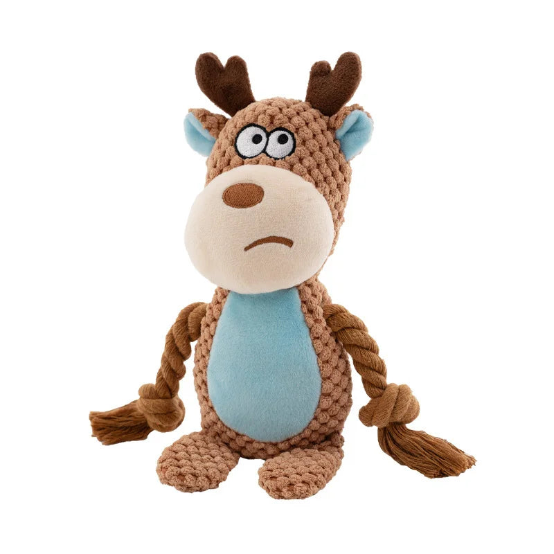 Stuffed Squeaky Dog Toy