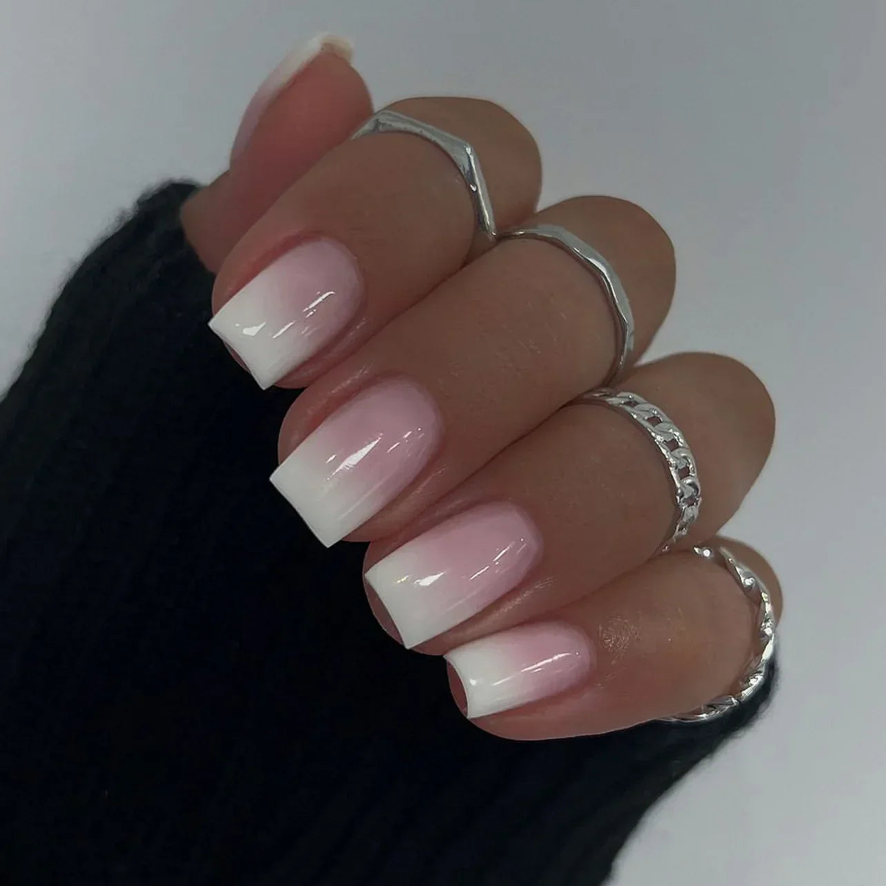 24Pcs Cute Bow Press-On Nails