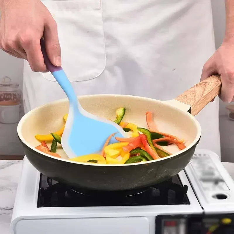 Wide Mouth Silicone Spatula