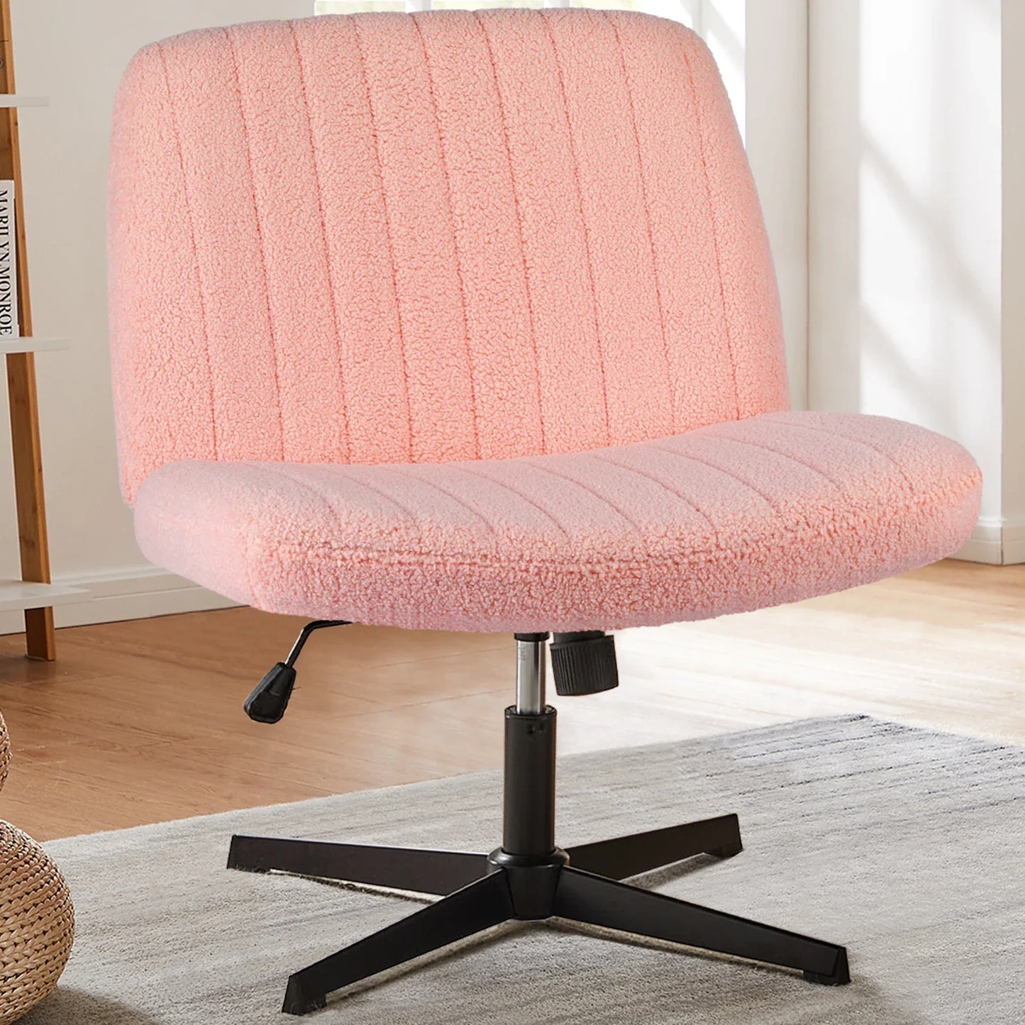JHK Cross-Legged Rocking Office Chair