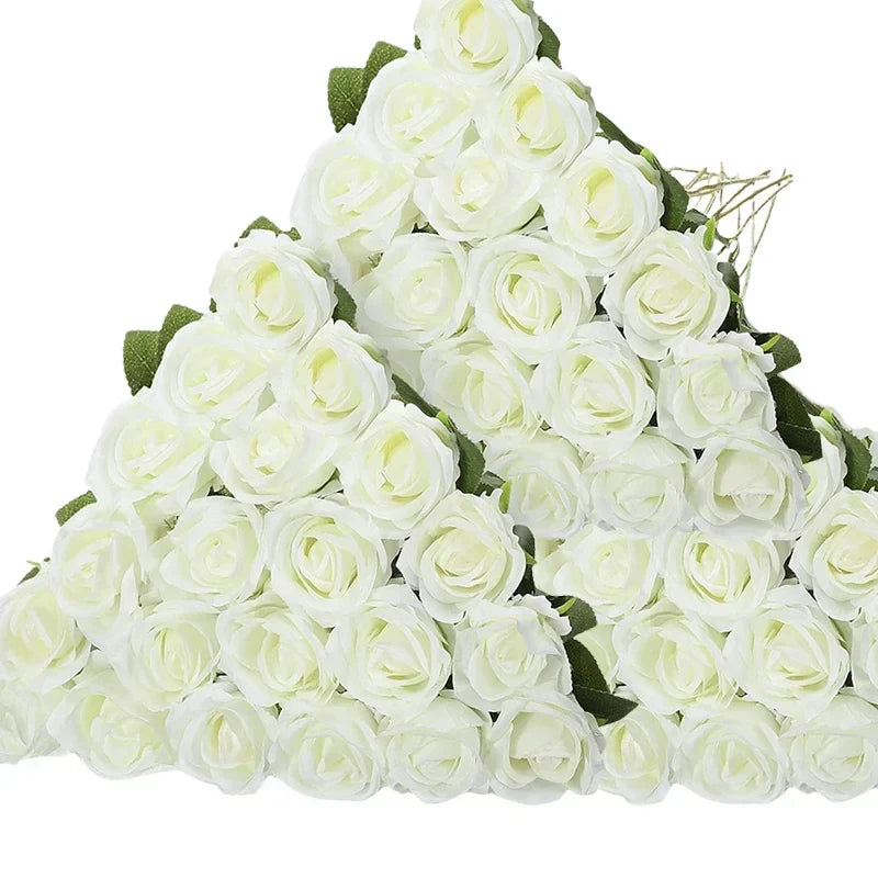 Velvet Artificial Rose Bouquet