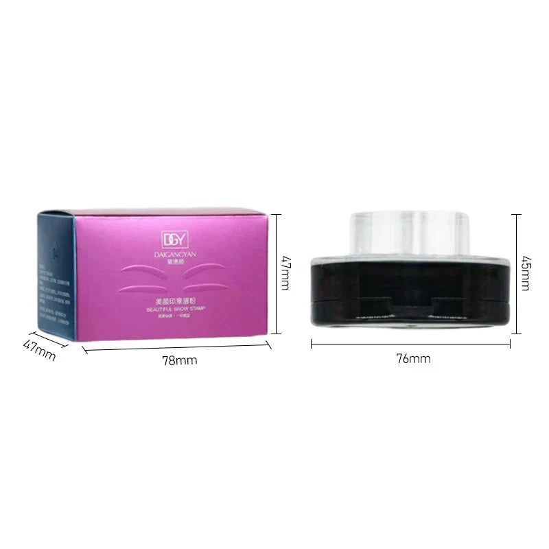 Eyebrow Powder Stamp Tint Kit