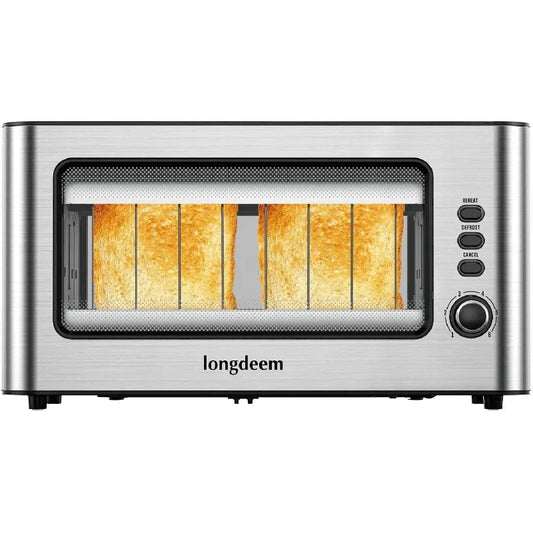 Extra Long Glass Toaster
