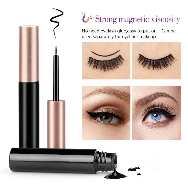 Magnetic Mink Eyelashes Set
