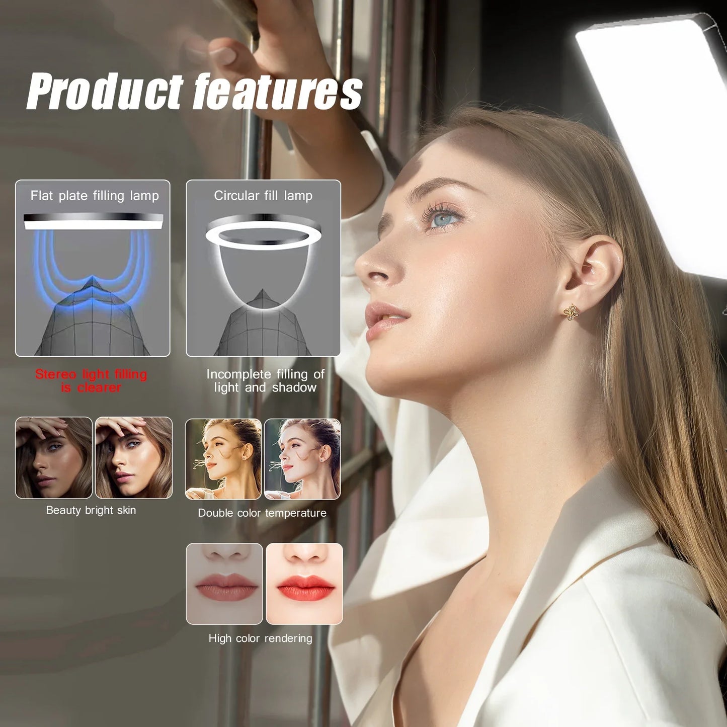 LED Video Light with Tripod