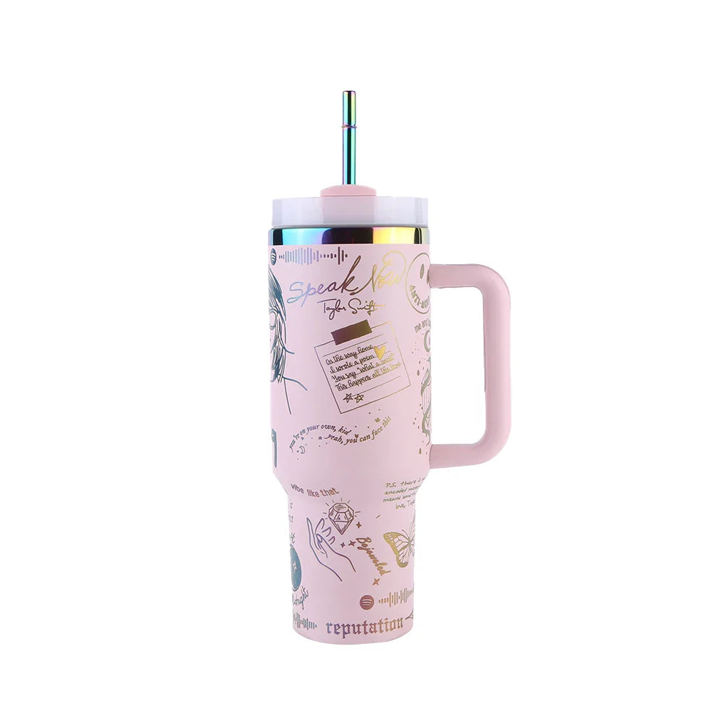 40oz Vacuum Insulated Car Mug