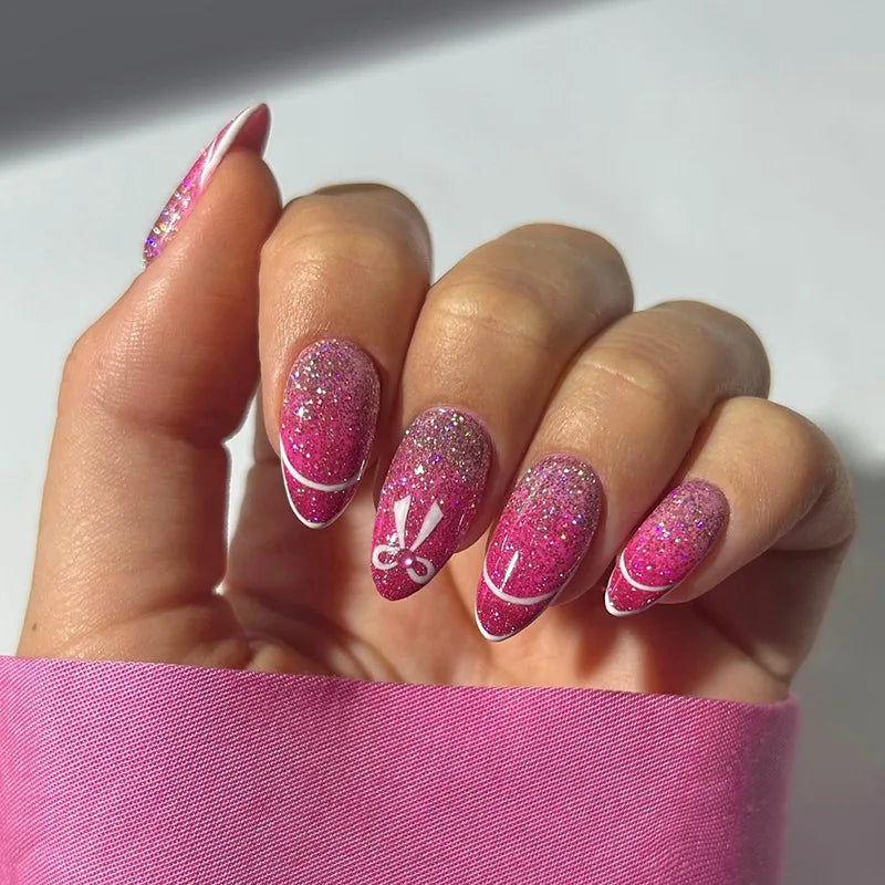24Pcs Sweet Press-On Nail Set
