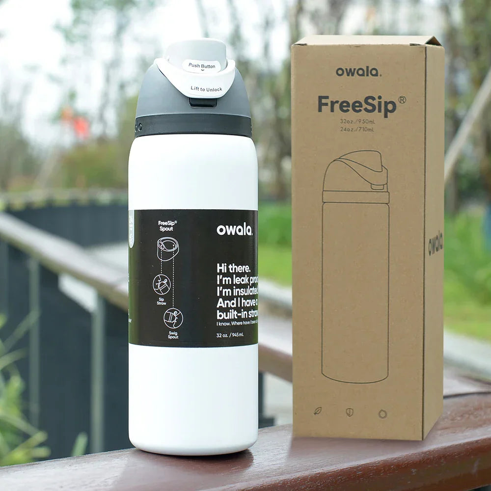 Owala FreeSip Light Green Bottle